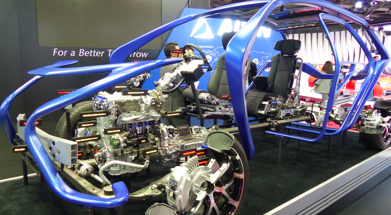 Illustration for article titled Here Are All The Sweet Engineering Cutaways From The Paris Motor Show